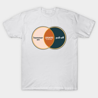 Legato Playing Venn Diagram T-Shirt